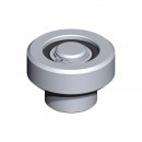 BAUER F/ührungsrolle /Ø24mm in Stahl mit Kugellager