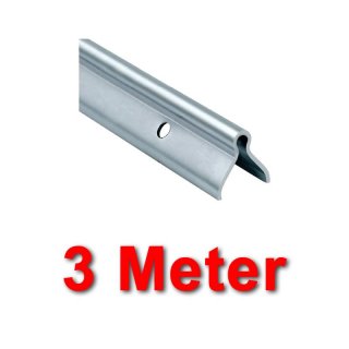 Edelstahl Bodenschiene Garage