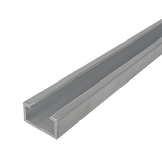 Alu C-Schiene Für Sicherheitskontaktleiste 35/55 und 35/85 (je lfm) 1 m 60 cm