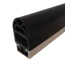Gummidämpfer mit Alu C-Schiene 35/45 (je lfm) 3 m 10 cm