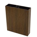 Kunststoff Lattenprofil Standard 0,84m Eiche-Rustikal
