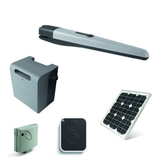 Solar Set   Drehtorantriebs Set TO40 1-flüglig 1 Handsender