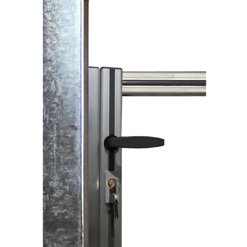 Produktbild von LOCINOX Schloss Für Drehtor LAKQ40 U2, RAL 6005 - Oosgrün