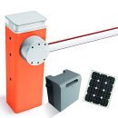 Solar-Set  Schranke LBAR (30Watt)  mit Schrankenbaum 9m