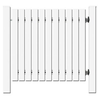 Gehtür Bausatz H=100, B=80, mit Pfosten