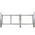 Münchner Modell Drehtor H=100 B=250 mit Pfosten