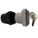 Schlüsselschalter unter Putz, 1-seitig, Metallgehäuse, mit EU Zylinder, "Tastend"