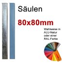 Alusäule 80x80mm zum Einbetonieren