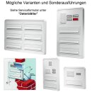 Mauerdurchwurf Briefkasten - 1 Fach