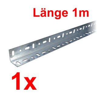 Montagewinkel -  L 50x50x1000 (1x)