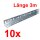 Montagewinkel -  L 50x50x3000 (10x)