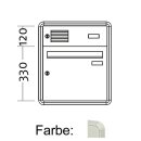 Unterputz Briefkasten Standard BIG - 1 Fach Weiß