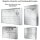 Aufputz Briefkasten Standard - 2 Fach Weiß Aluminium
