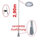 Mast für Solarpanel und Ampelbefestigung - 3m