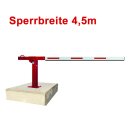 Mobile Schranke Handbetätigt Sperrbreite 4,5m mit...