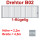 Einflügeliges Industrie Stahl-Drehtor B02, Fenstergrau RAL 7040 , ohne Antrieb, bis 2200mm Flügelhöhe, bis 4500mm Breite zwischen den Pfosten, Torfüllung 25x25mm