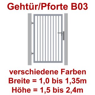 Industrie Stahl-Gehtür/Pforte B03