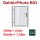 Industrie Stahl-Gehtür/Pforte B03, Moosgrün RAL 6005, bis2400mm Flügelhöhe, bis 1300mm Breite zwischen den Pfosten, Torfüllung 25x25mm