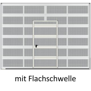 Schlupftür ohne Stolperschwelle (800 x 2000mm)