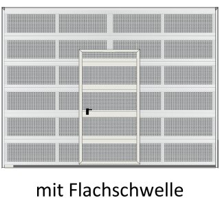 Schlupftür ohne Stolperschwelle (800 x 2000mm)