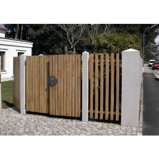 Sonderzaunsäulen, Länge nach Maßangabe Pyramide 100-180cm 12/12cm Sichtbeton