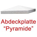 Abdeckplatte 56x46cm Pyramide für Massivsäule...