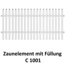 Zaunelement C 1001 für private Zaunsysteme