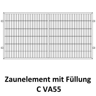 Zaunelement C VA55 für private Zaunsysteme