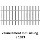 Zaunelemente S 1023 für private Zaunsysteme