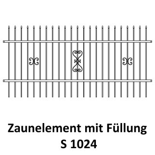 Zaunelemente S 1024 für private Zaunsysteme