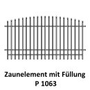 Zaunelemente P 1063 für private Zaunsysteme