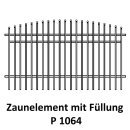 Zaunelemente P 1064 für private Zaunsysteme