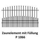 Zaunelemente P 1066 für private Zaunsysteme