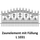 Zaunelemente L 1031 für private Zaunsysteme