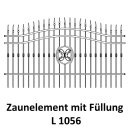 Zaunelemente L 1056 für private Zaunsysteme