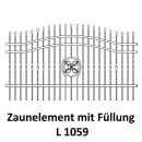 Zaunelemente L 1059 für private Zaunsysteme