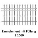 Zaunelemente L 1060 für private Zaunsysteme