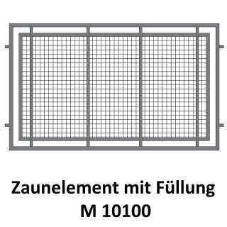 Zaunelemente M 10100 für private Zaunsysteme