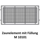 Zaunelemente M 10101 für private Zaunsysteme