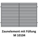 Zaunelemente M 10104 für private Zaunsysteme