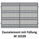 Zaunelemente M 10109 für private Zaunsysteme