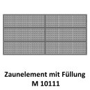 Zaunelemente M 10111 für private Zaunsysteme