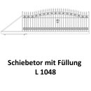 Schiebetor L 1048 für private Zaunsysteme