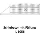 Schiebetor L 1056 für private Zaunsysteme