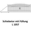 Schiebetor L 1057 für private Zaunsysteme