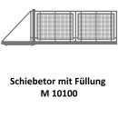 Schiebetor M 10100 für private Zaunsysteme