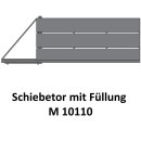 Schiebetor M 10110 f&uuml;r private Zaunsysteme