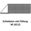 Schiebetor M 10112 für private Zaunsysteme