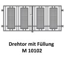 Drehtor M 10102, 2-flügelig für private...