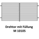 Drehtor M 10105, 2-flügelig für private...